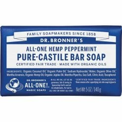 Dr. Bronner's Soap Bar - Peppermint