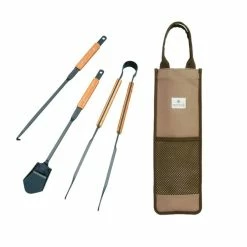 Snow Peak Fire Tool Set Pro.