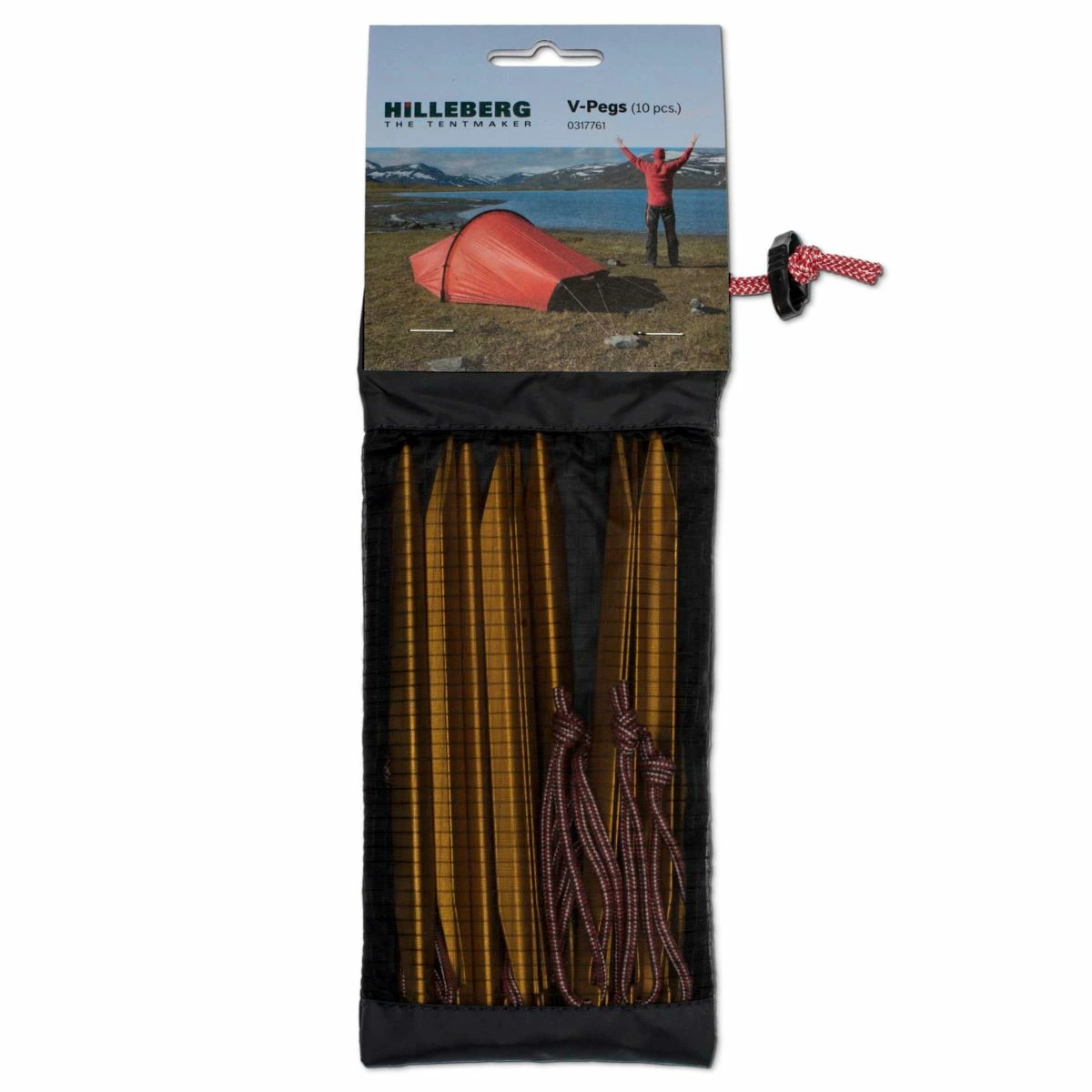 Hilleberg V-Peg - Set Of 10 2 Hilleberg V-Peg - Set Of 10 - Image 2